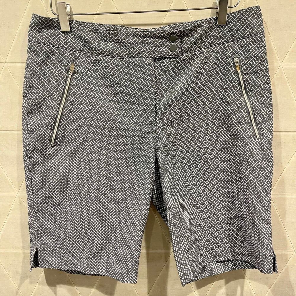 Cutter & Buck Annika Golf Bermuda Shorts Sz 10 EUC